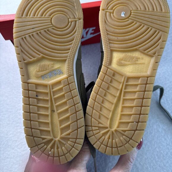 Nike Air Jordan 1 Low Youth Shoe Size 6.5Y Women Sz 8 Casual Skate 554723-216 - Picture 10 of 15